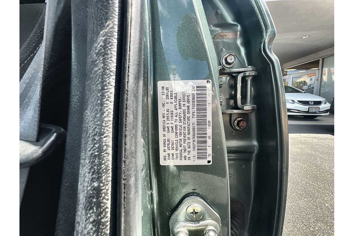 2008 Honda Accord V6 8th Gen