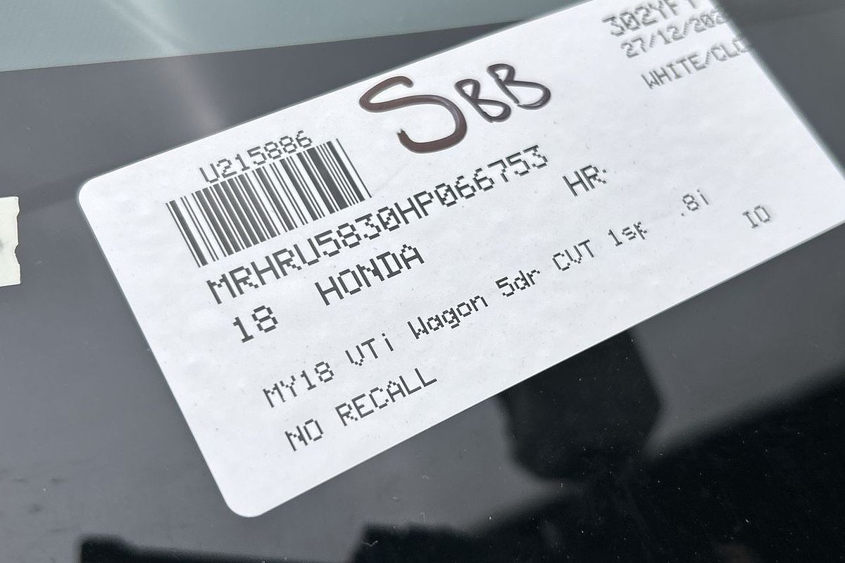 2018 Honda HR-V VTi