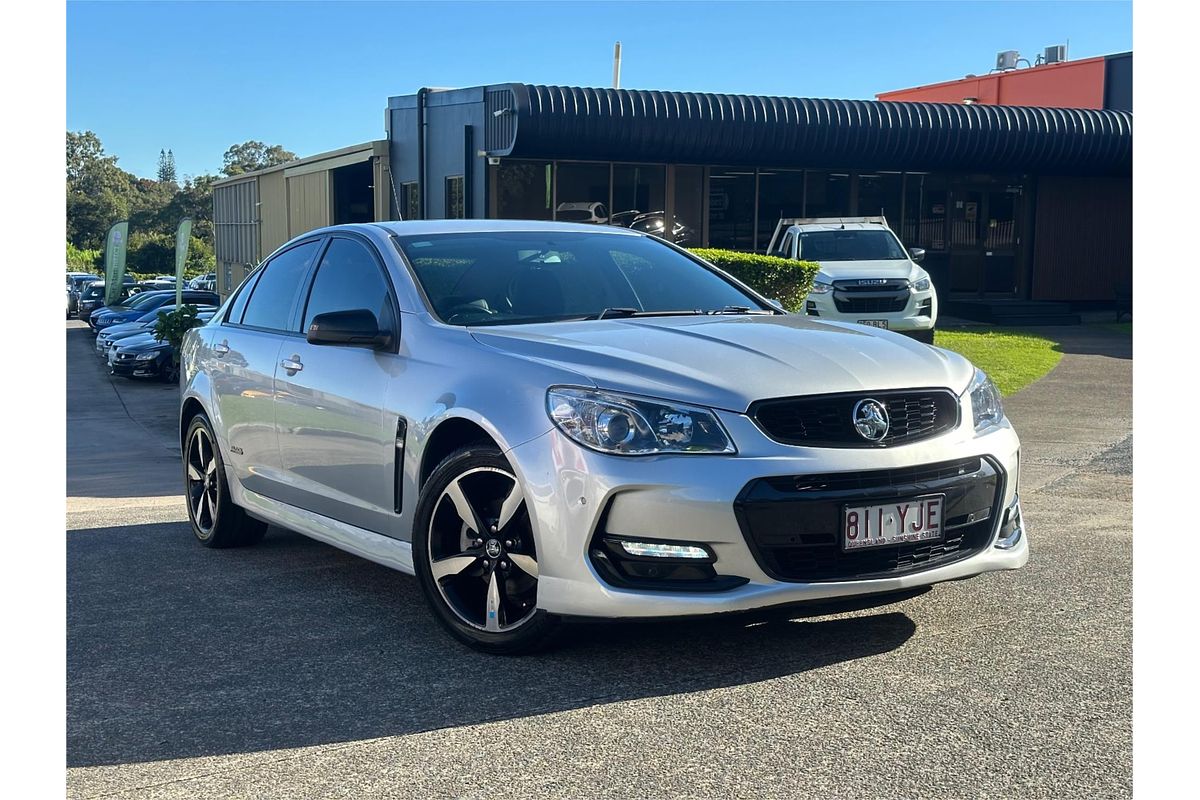 2016 Holden Commodore SV6 Black VF Series II