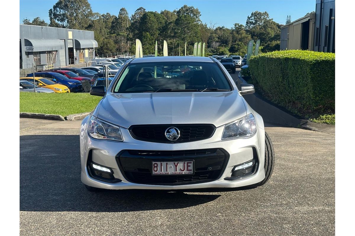 2016 Holden Commodore SV6 Black VF Series II