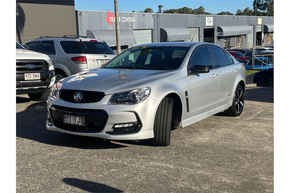 2016 Holden Commodore SV6 Black VF Series II