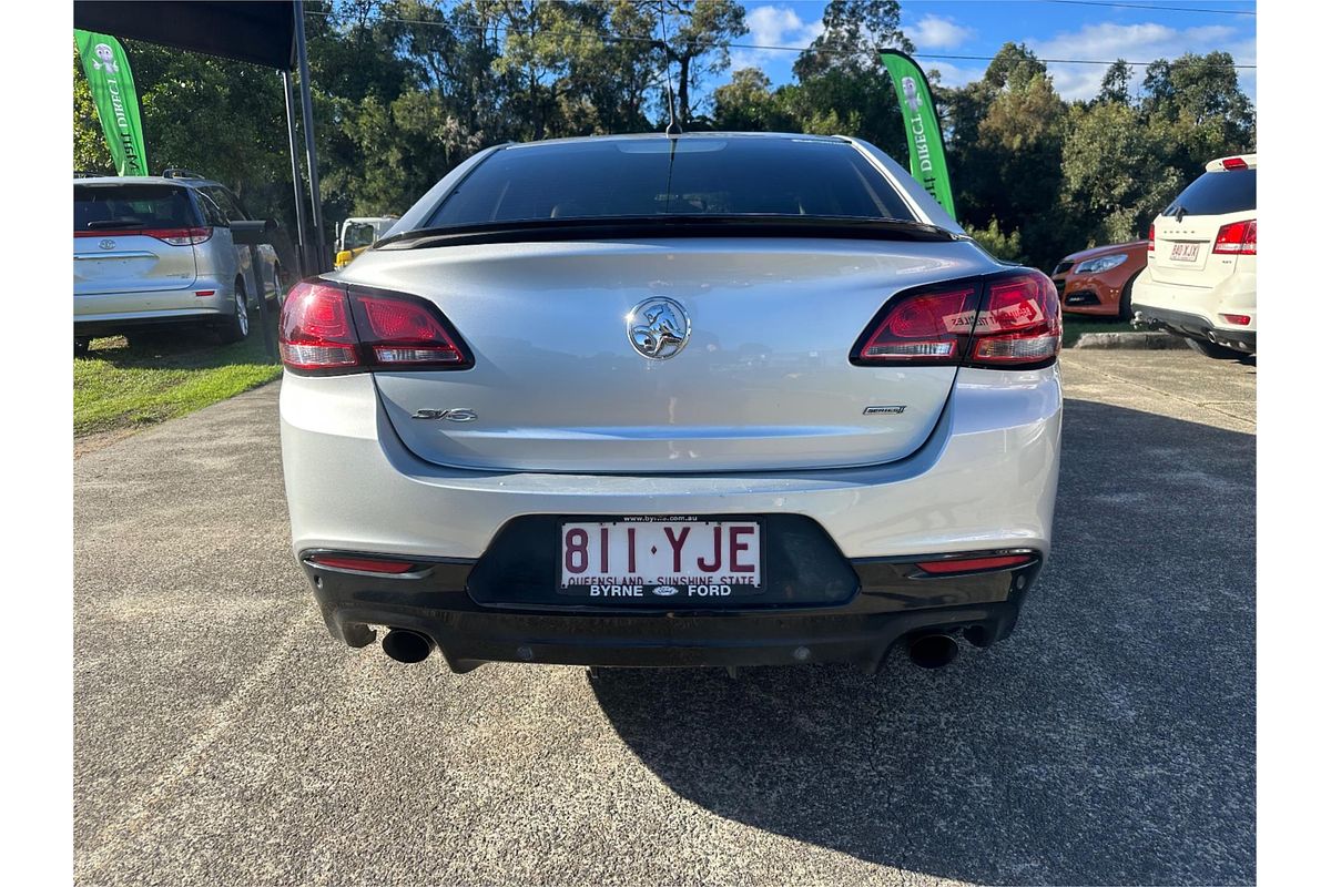 2016 Holden Commodore SV6 Black VF Series II
