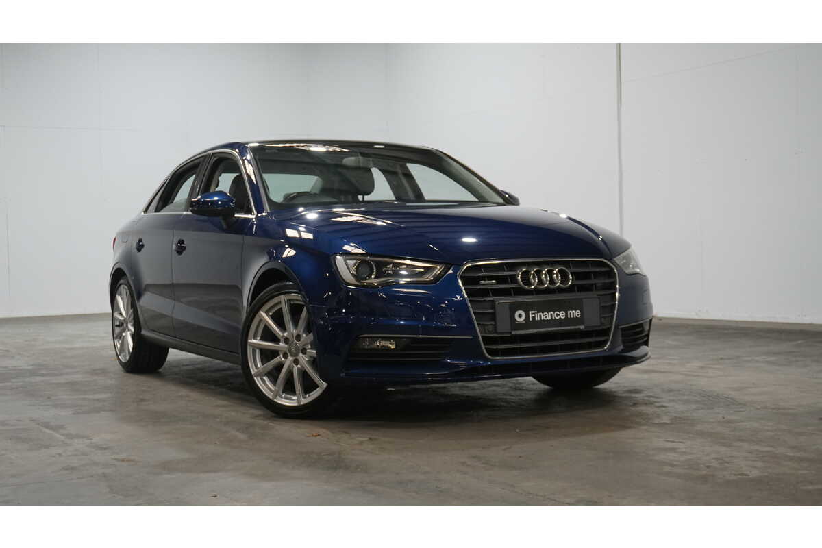 SOLD 2015 Audi A3 Ambition S Tronic Quattro in Blue Used Sedan