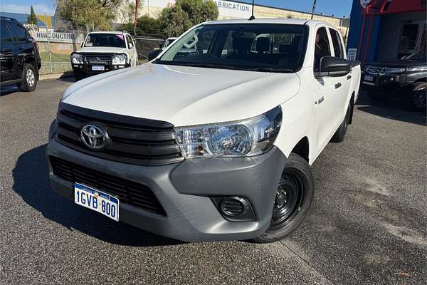 2019 Toyota Hilux Workmate TGN121R Rear Wheel Drive