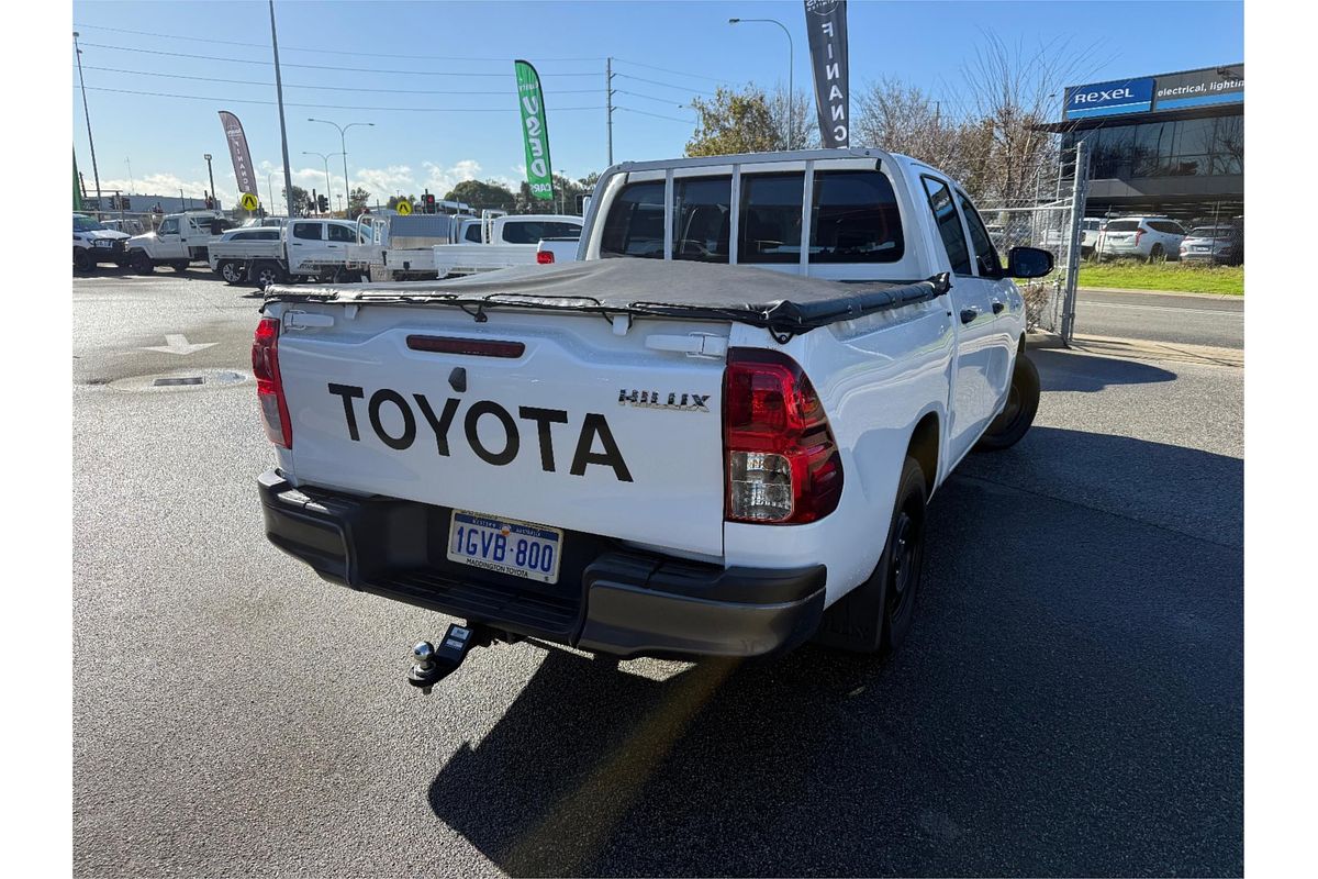 2019 Toyota Hilux Workmate TGN121R Rear Wheel Drive