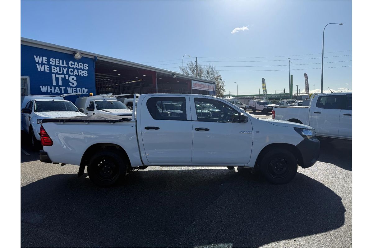 2019 Toyota Hilux Workmate TGN121R Rear Wheel Drive