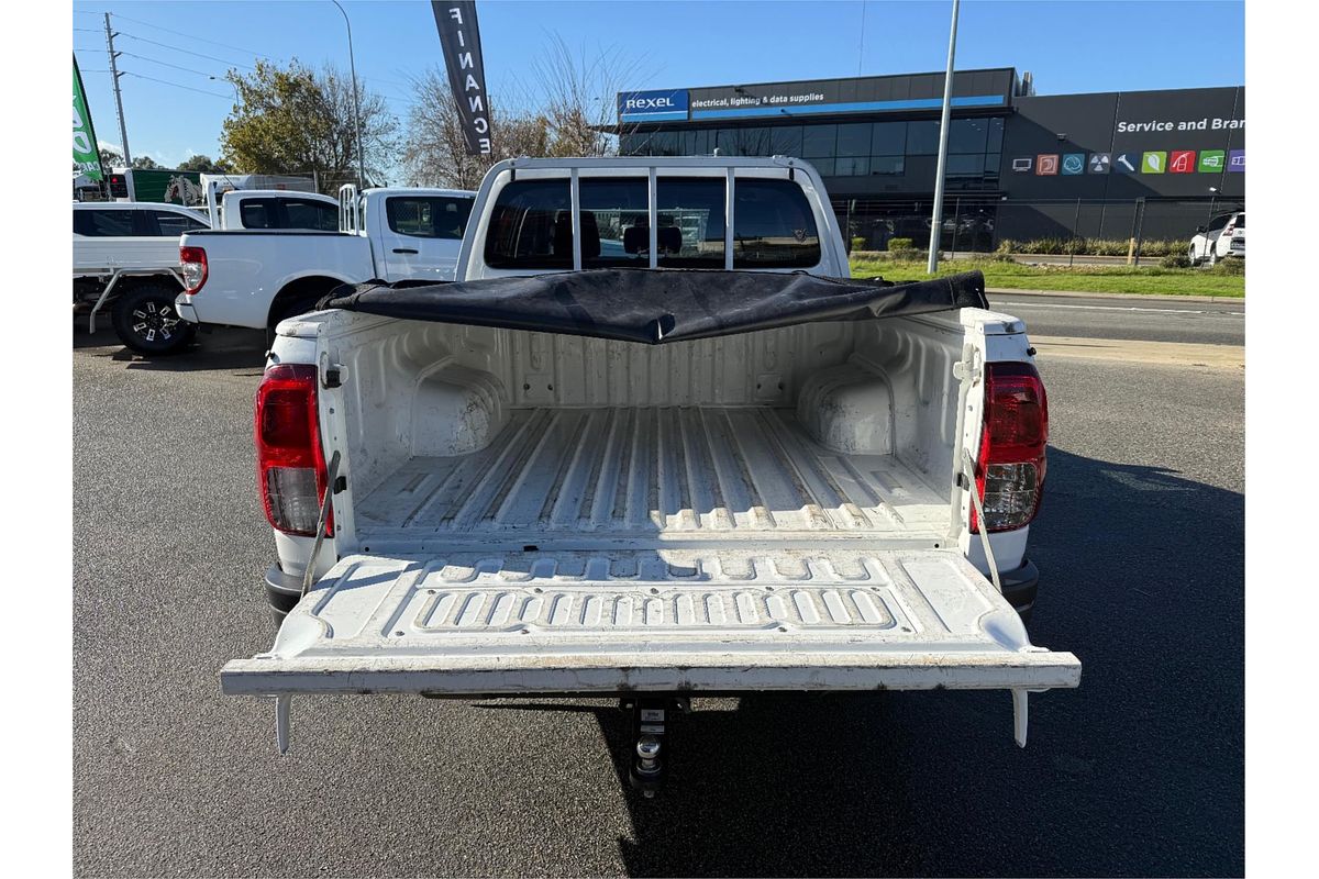 2019 Toyota Hilux Workmate TGN121R Rear Wheel Drive