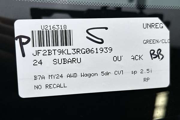 2024 Subaru Outback AWD 6GEN