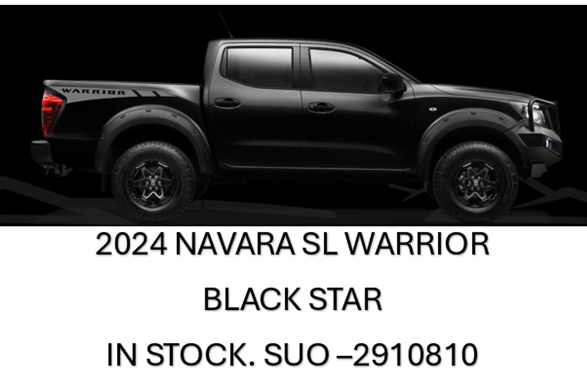 2024 Nissan Navara SL Warrior D23 4X4