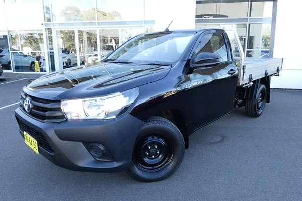 2016 Toyota Hilux Workmate TGN121R Rear Wheel Drive
