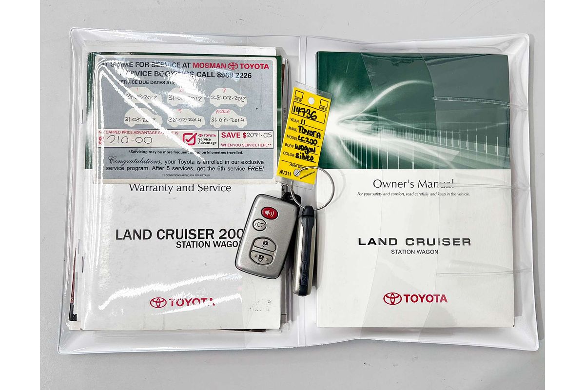 2011 Toyota Landcruiser Sahara VDJ200R