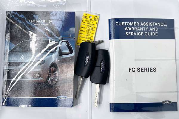 2008 Ford Falcon Ute XR6 FG Rear Wheel Drive