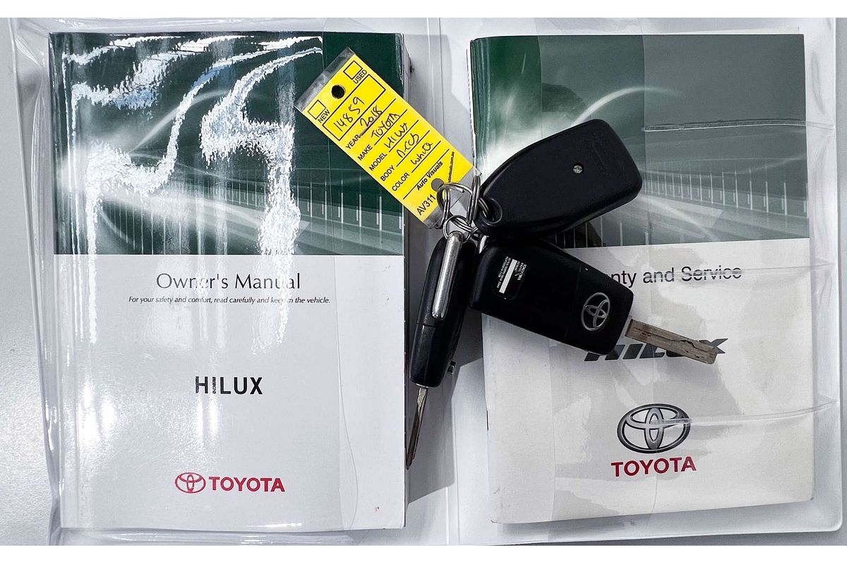 2018 Toyota Hilux SR GUN126R 4X4