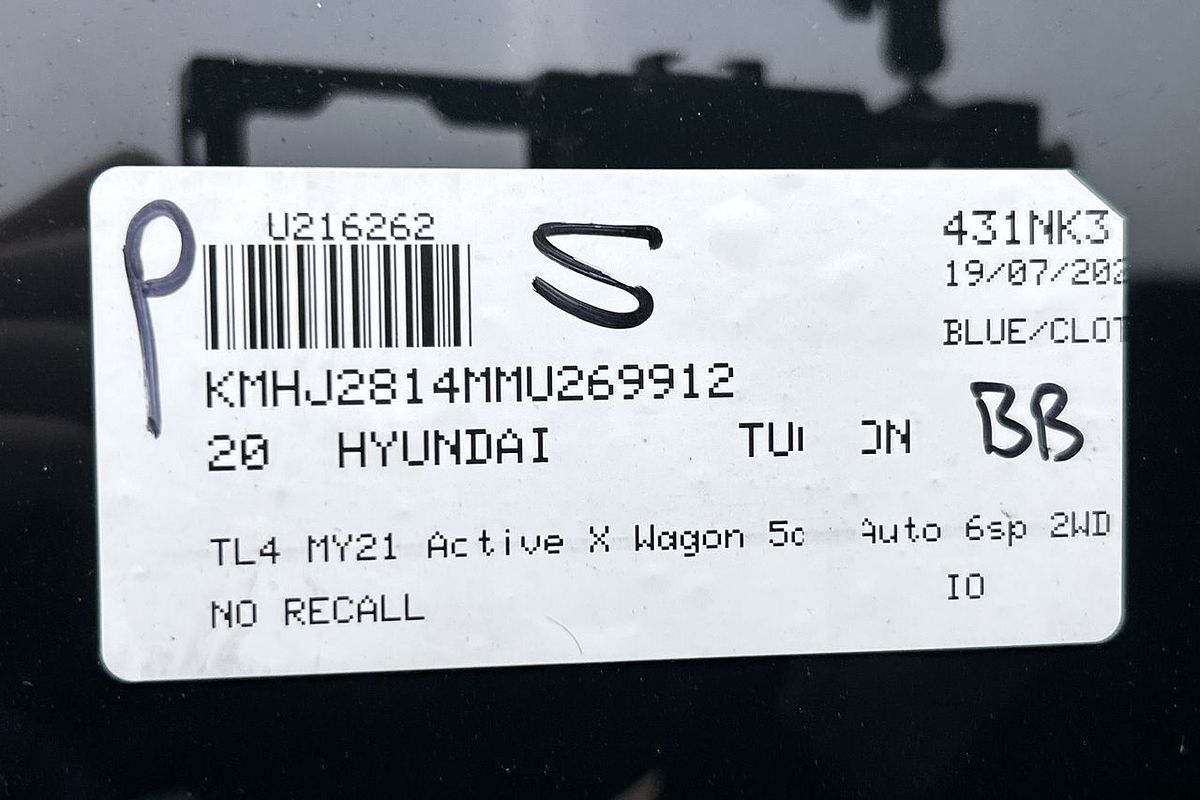 2020 Hyundai Tucson Active X TL4