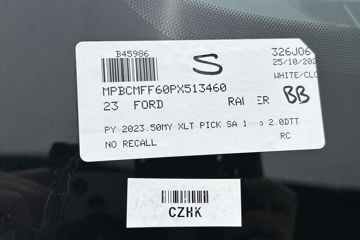 2023 Ford Ranger XLT 4X4 2.0L