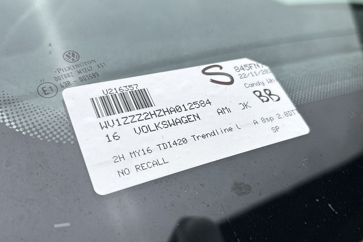 2016 Volkswagen Amarok TDI420 Trendline 2H 4X4