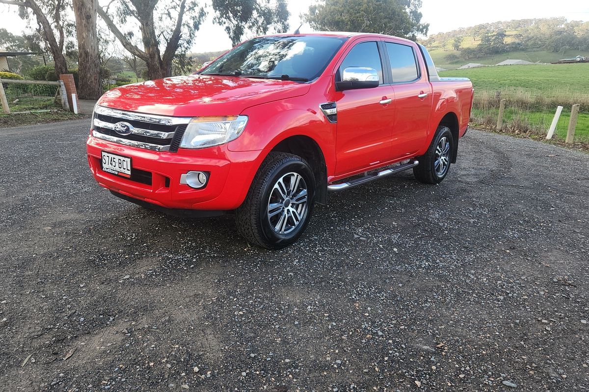 2014 Ford Ranger XLT Hi-Rider PX Rear Wheel Drive 3.2L