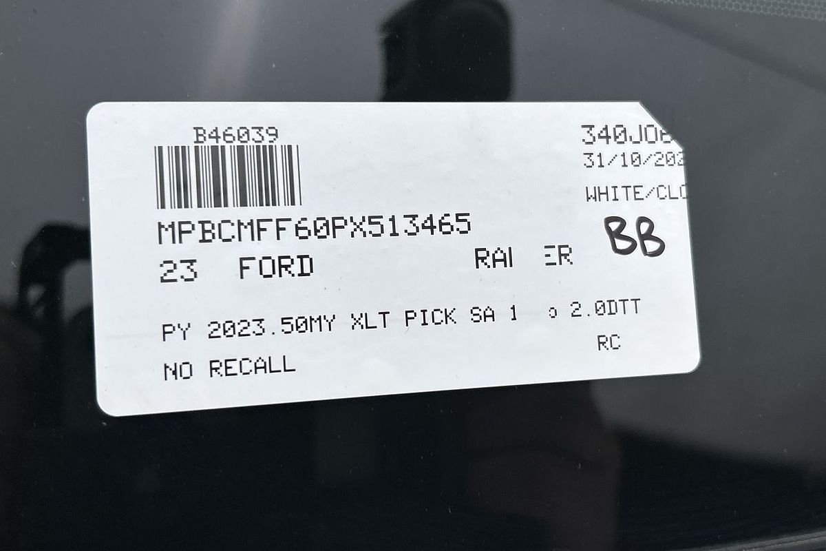2023 Ford Ranger XLT 4X4 2.0L
