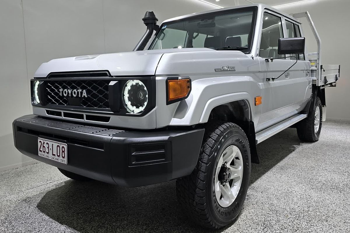 2024 Toyota LC Military LC Military Workmate 4.5L T Diesel Manual Dual Cab Chassis VDJL79R 4X4