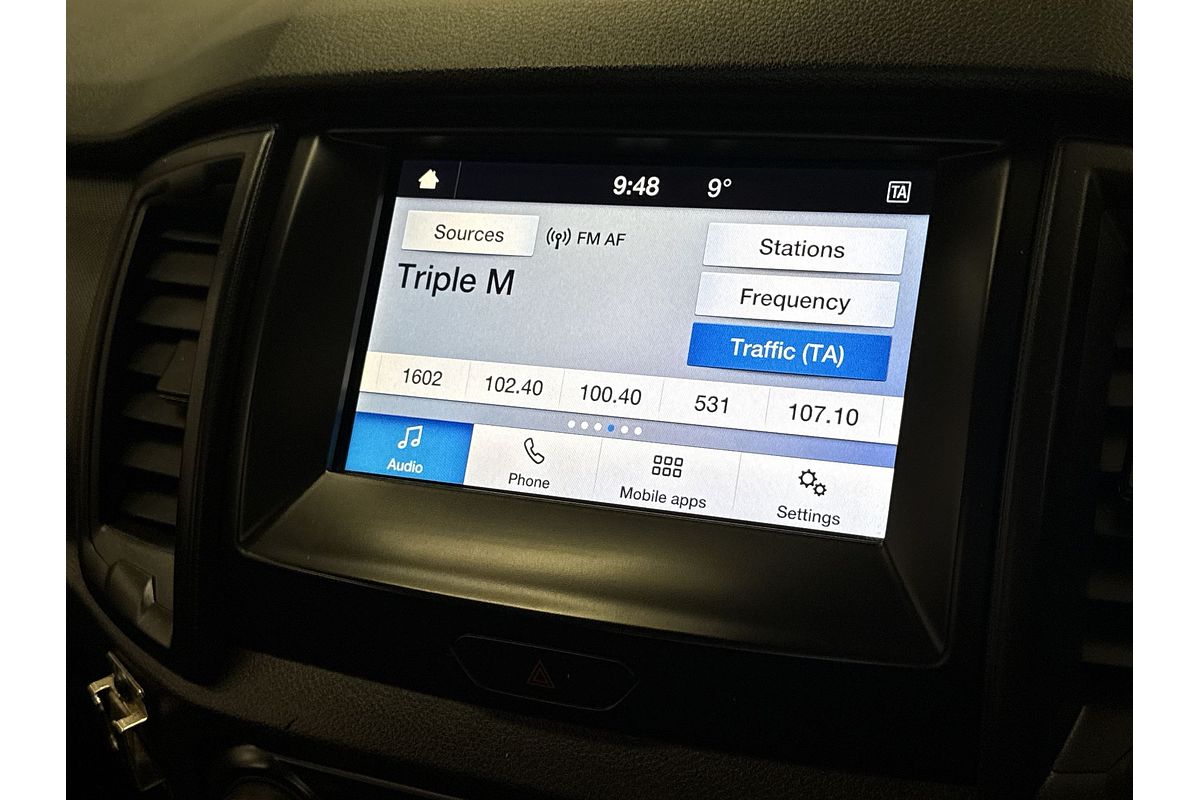 2020 Ford Ranger XL Hi-Rider PX MkIII Rear Wheel Drive 2.2L