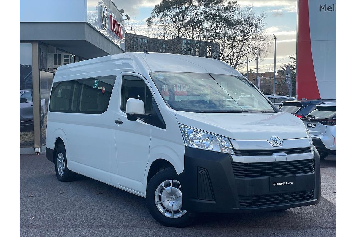 2019 Toyota Hiace Commuter GDH322R ELWB High Roof