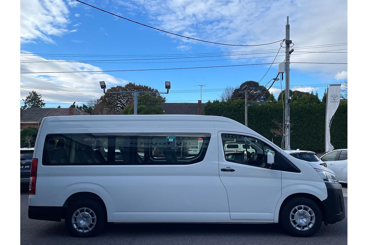 2019 Toyota Hiace Commuter GDH322R ELWB High Roof