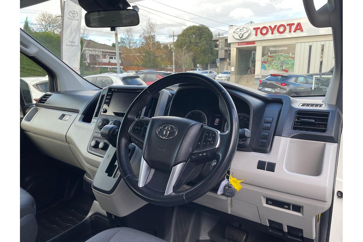 2019 Toyota Hiace Commuter GDH322R ELWB High Roof