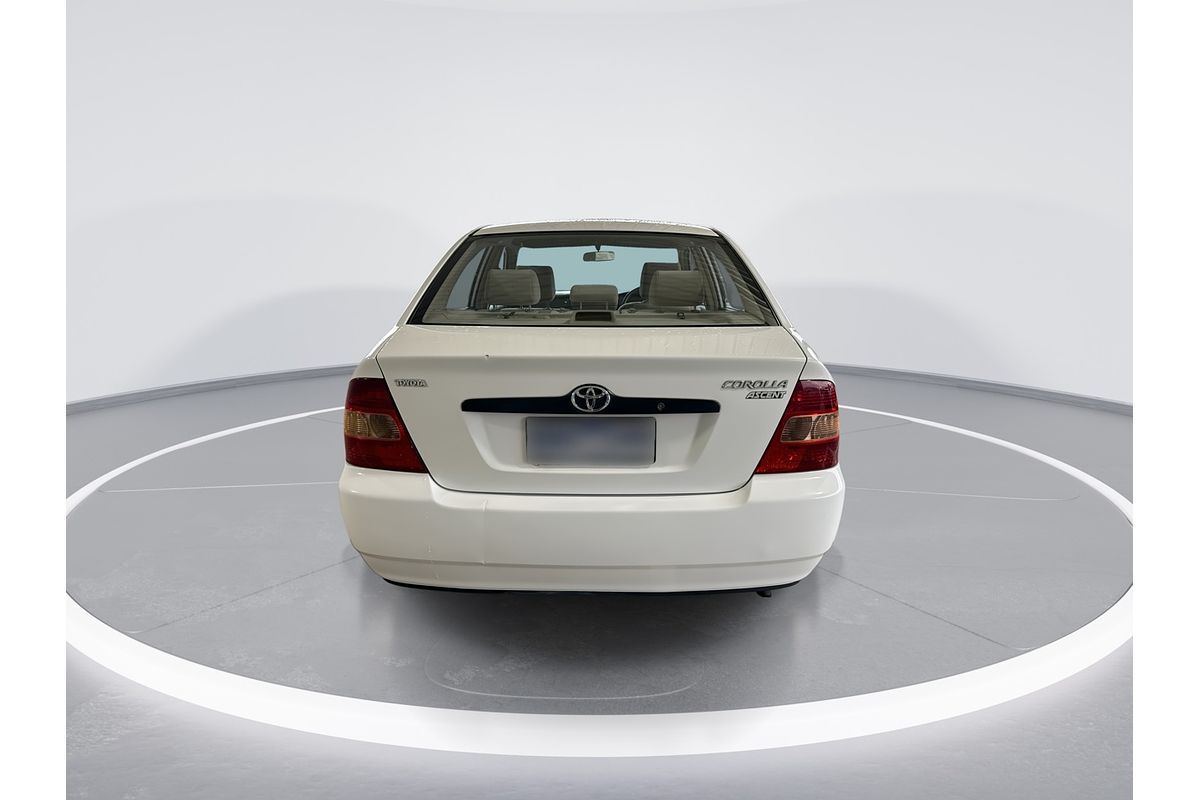 2002 Toyota Corolla Ascent ZZE122R