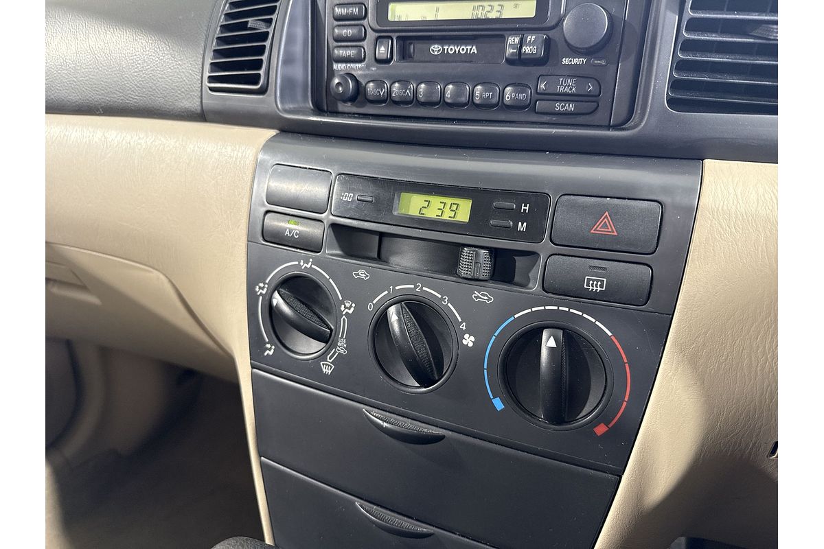 2002 Toyota Corolla Ascent ZZE122R