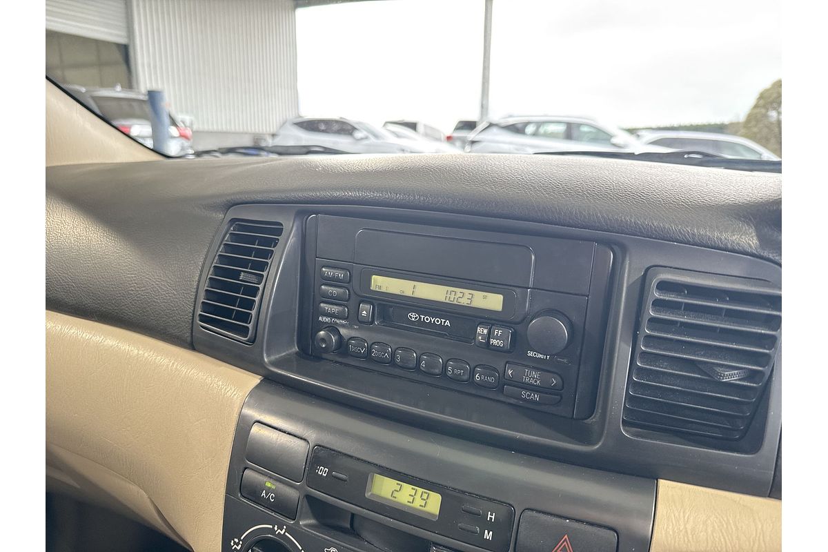 2002 Toyota Corolla Ascent ZZE122R