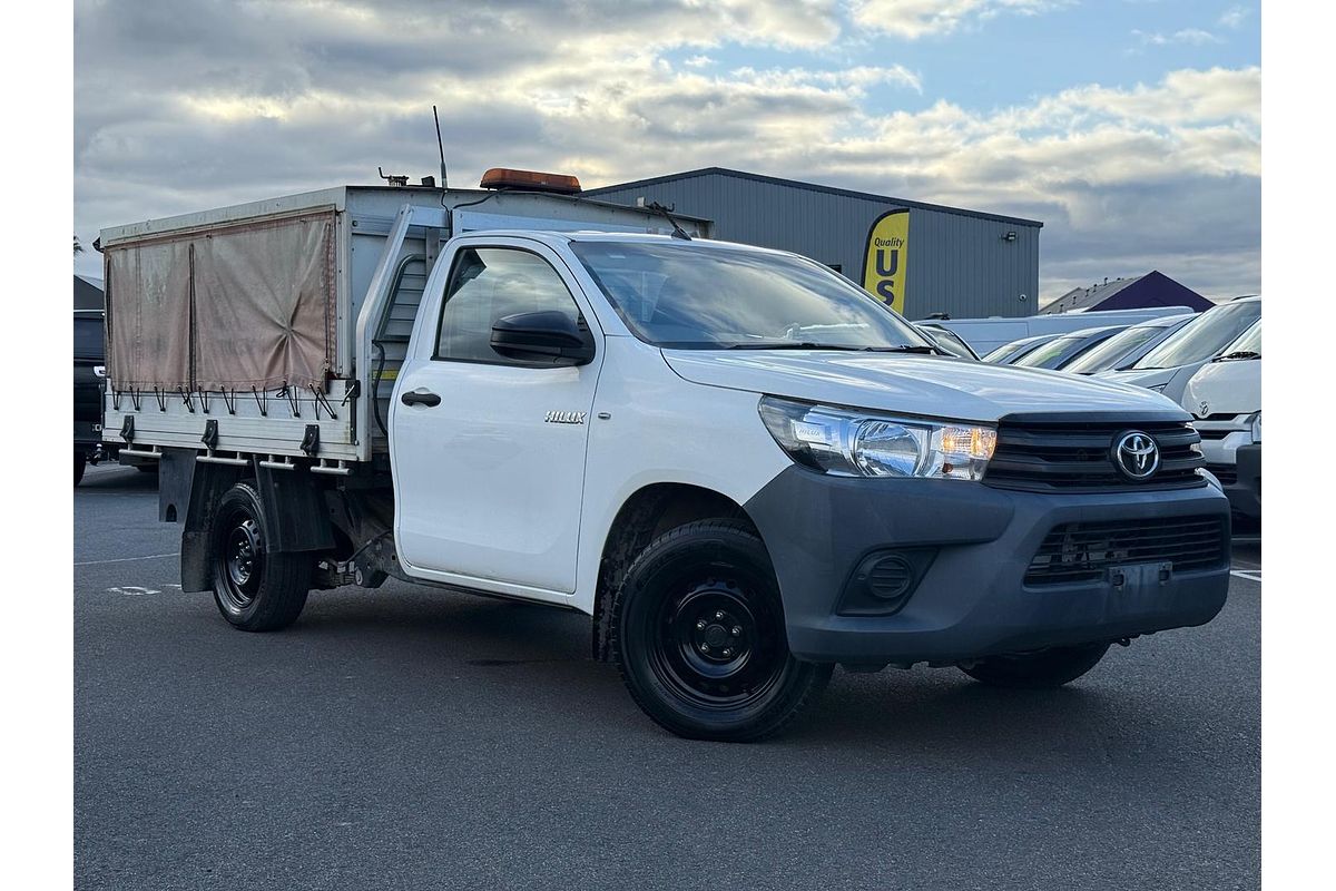 2018 Toyota Hilux Workmate GUN122R Rear Wheel Drive
