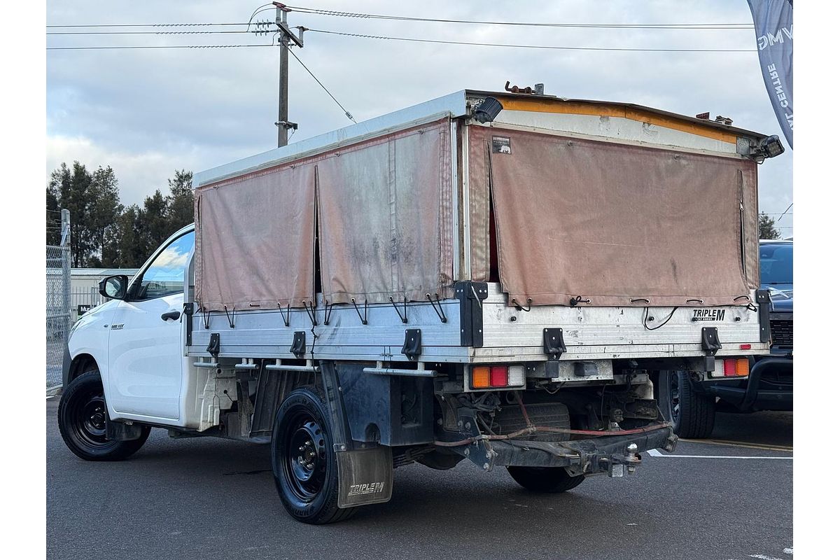 2018 Toyota Hilux Workmate GUN122R Rear Wheel Drive