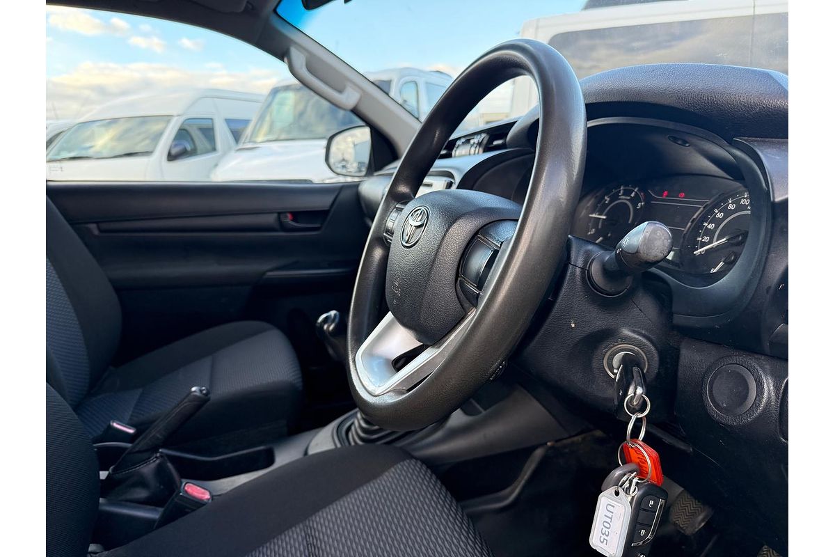 2018 Toyota Hilux Workmate GUN122R Rear Wheel Drive