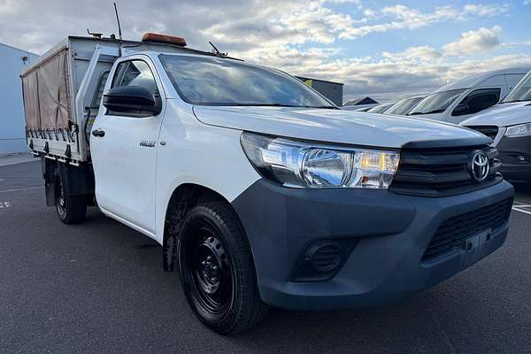 2018 Toyota Hilux Workmate GUN122R Rear Wheel Drive