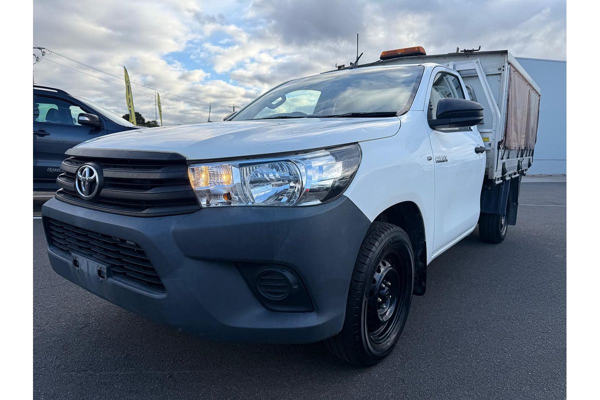 2018 Toyota Hilux Workmate GUN122R Rear Wheel Drive