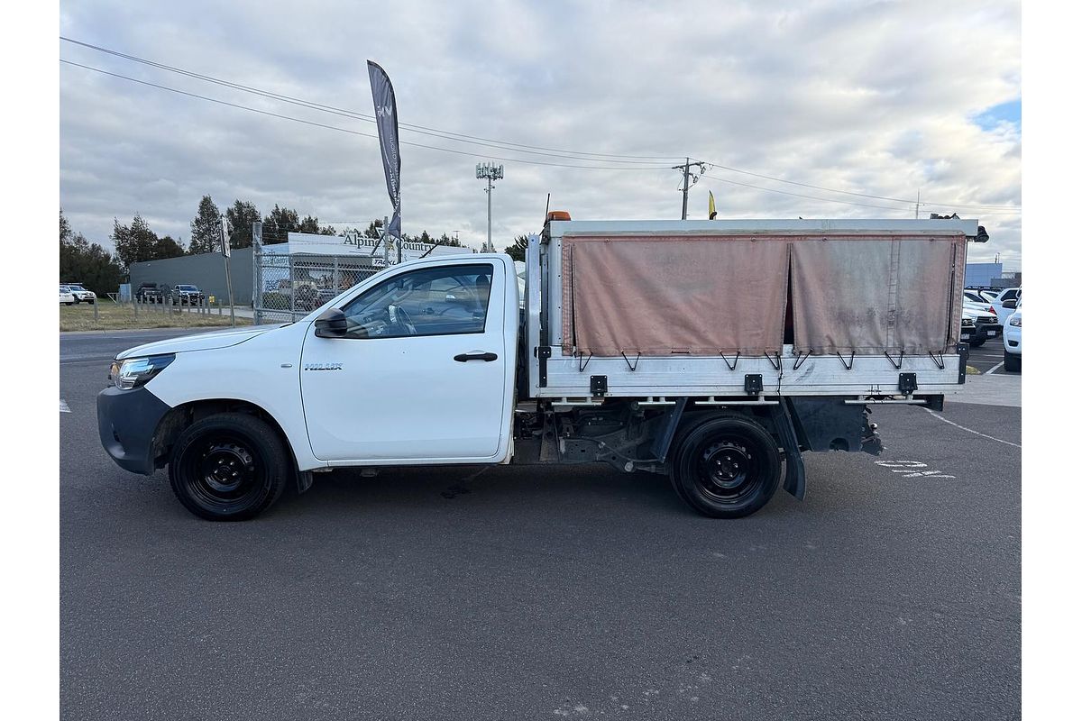 2018 Toyota Hilux Workmate GUN122R Rear Wheel Drive