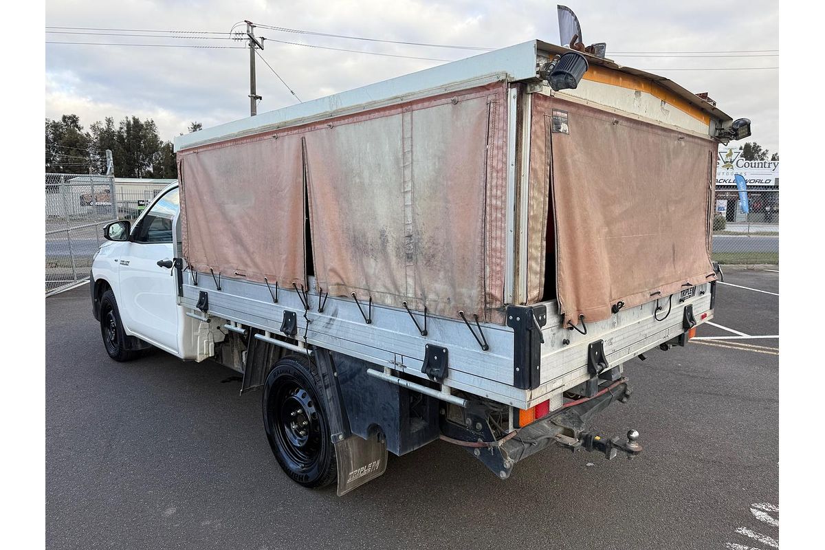 2018 Toyota Hilux Workmate GUN122R Rear Wheel Drive