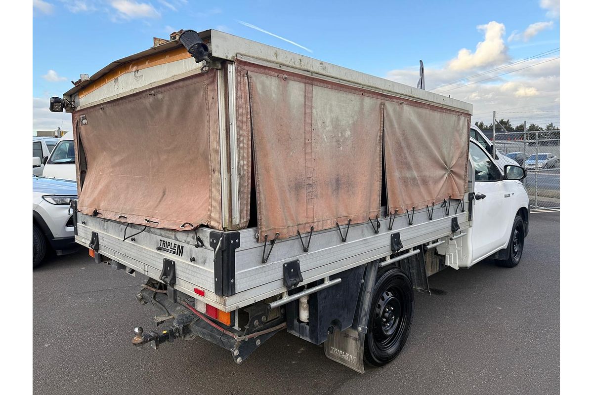 2018 Toyota Hilux Workmate GUN122R Rear Wheel Drive