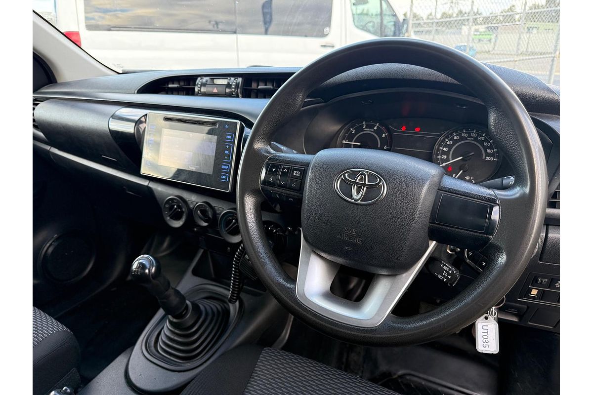 2018 Toyota Hilux Workmate GUN122R Rear Wheel Drive