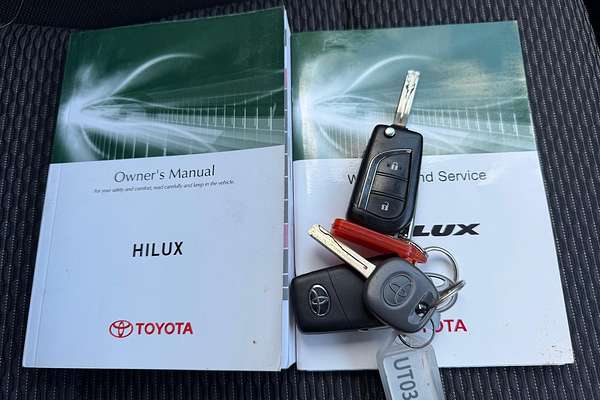 2018 Toyota Hilux Workmate GUN122R Rear Wheel Drive