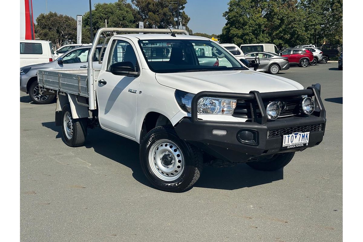 2021 Toyota Hilux Hilux 4x2 Workmate 2.4L T Diesel Manual Single Cab C/C GUN135R Rear Wheel Drive