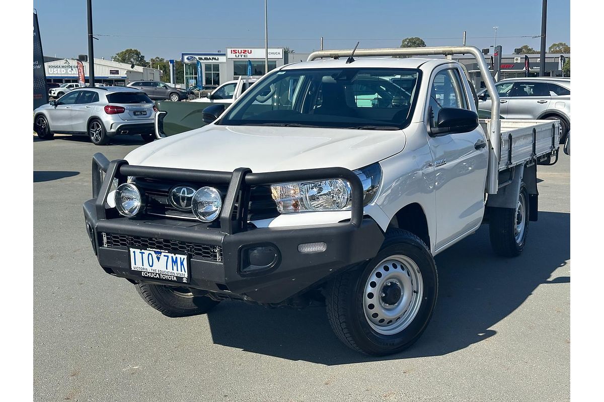2021 Toyota Hilux Hilux 4x2 Workmate 2.4L T Diesel Manual Single Cab C/C GUN135R Rear Wheel Drive