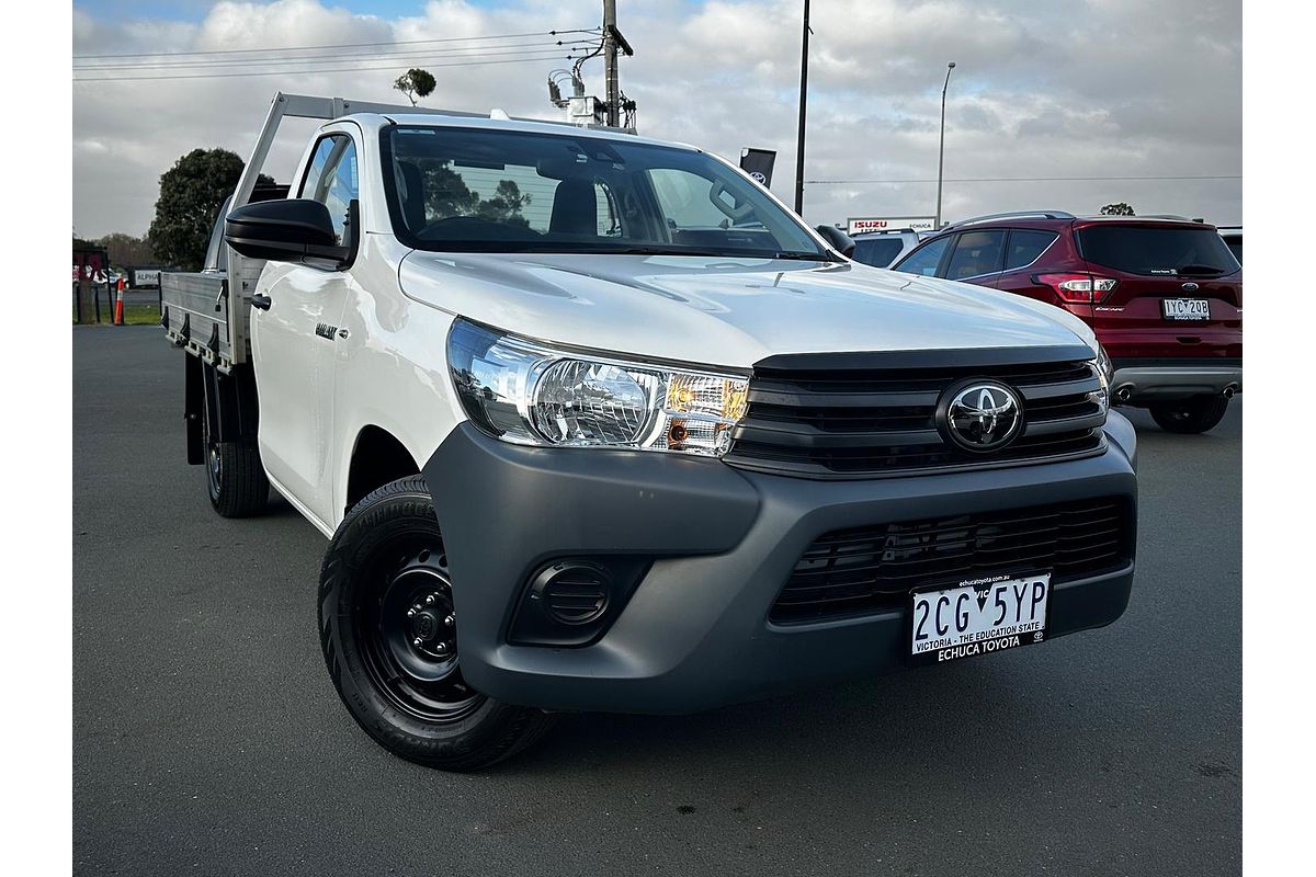 2022 Toyota Hilux Hilux 4x2 Workmate 2.7L Petrol Automatic Single Cab C/C TGN121R Rear Wheel Drive