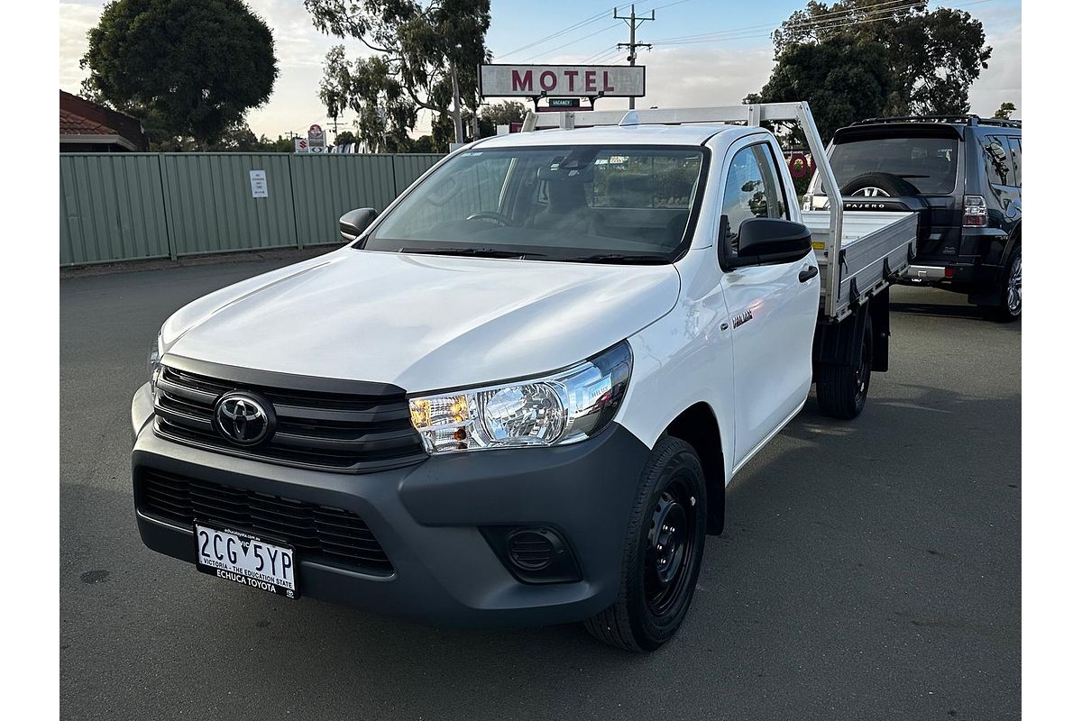 2022 Toyota Hilux Hilux 4x2 Workmate 2.7L Petrol Automatic Single Cab C/C TGN121R Rear Wheel Drive