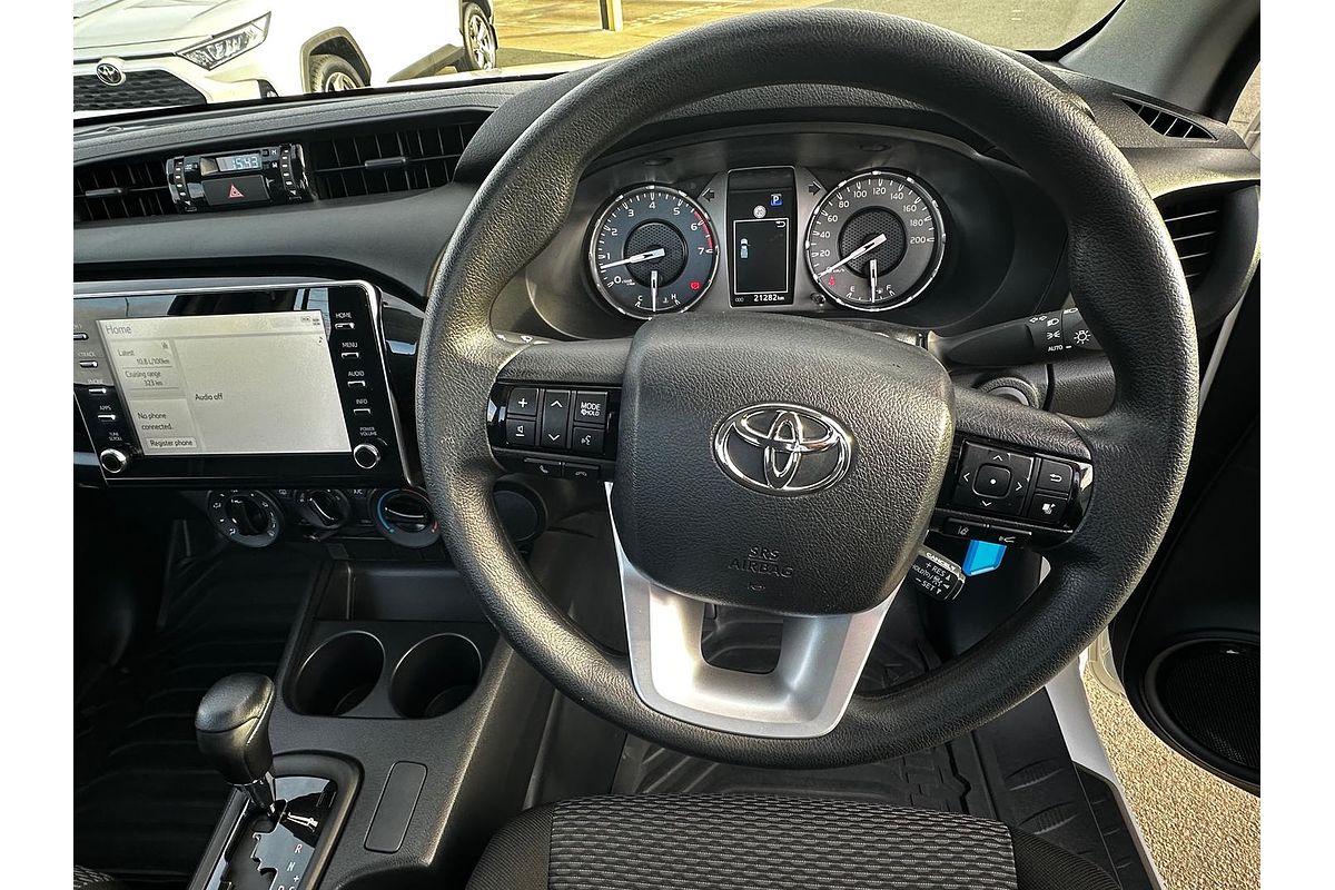 2022 Toyota Hilux Hilux 4x2 Workmate 2.7L Petrol Automatic Single Cab C/C TGN121R Rear Wheel Drive