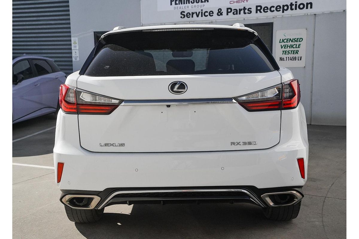 2018 Lexus RX RX350 F Sport GGL25R