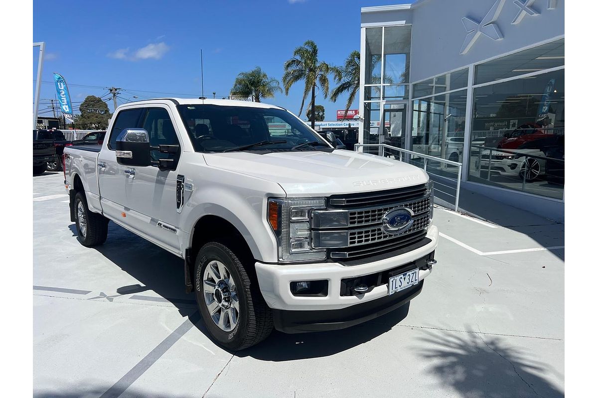 2017 Ford F350 Platinum 4X4