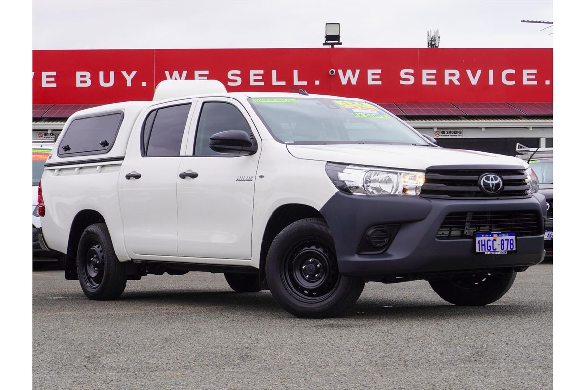 2021 Toyota Hilux Workmate TGN121R Rear Wheel Drive