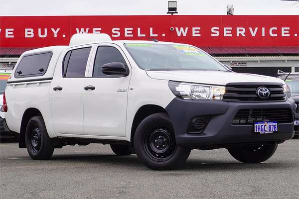 2021 Toyota Hilux Workmate TGN121R Rear Wheel Drive