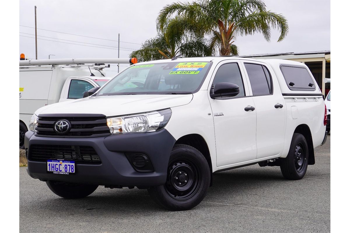 2021 Toyota Hilux Workmate TGN121R Rear Wheel Drive